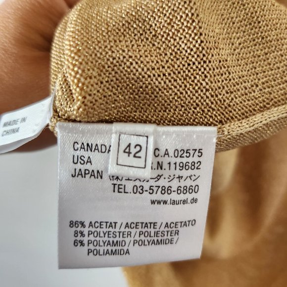 Laurel twin set rabbit fur collar - Picture 8 of 15